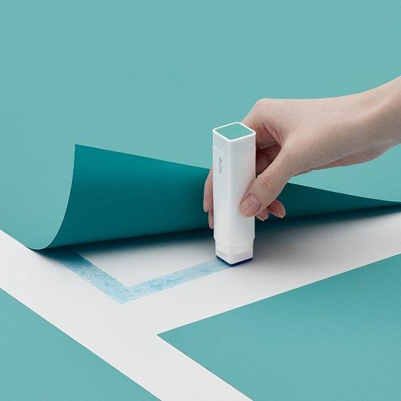 KOKUYO GLOO Square Lipstick Glue Stick Glue Minimalist White Paste Pen Stationery Awards - CHL-STORE 