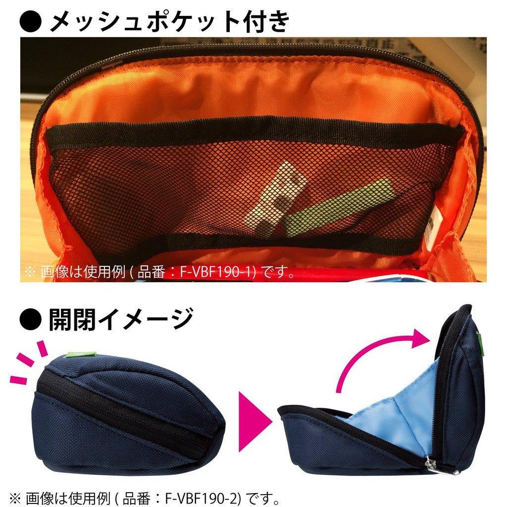 KOKUYO SHELLBRO F-VBF190 Large capacity pencil case pencil bag gray purple - CHL-STORE 