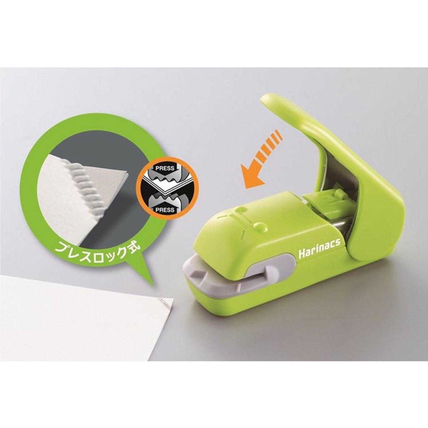 KOKUYO SLN-MPH105 needleless stapler Harinacs environmental protection embossed type 4 colors - CHL-STORE 