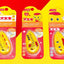 KOKUYO X FUEKI limited joint name dot glue dot double-sided tape elephant shape yellow - CHL-STORE 