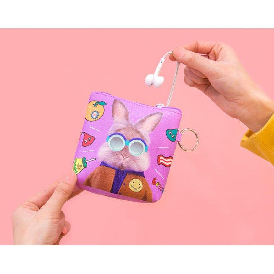 Korea Cute Animal Spoof Cartoon Coin Purse Small Bag Storage Bag Animal Storage Bag Cute Storage Bag NP-HXTQA-102 - CHL-STORE 