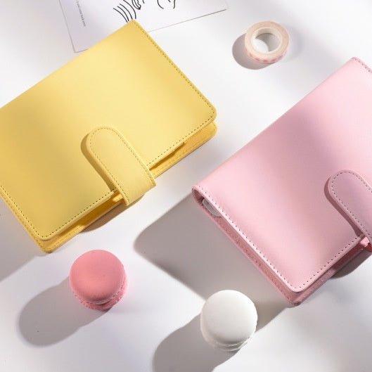 Korean stationery Macaron color loose-leaf handbook Girl heart Candy color Notebook Notepad loose-leaf book - CHL-STORE 