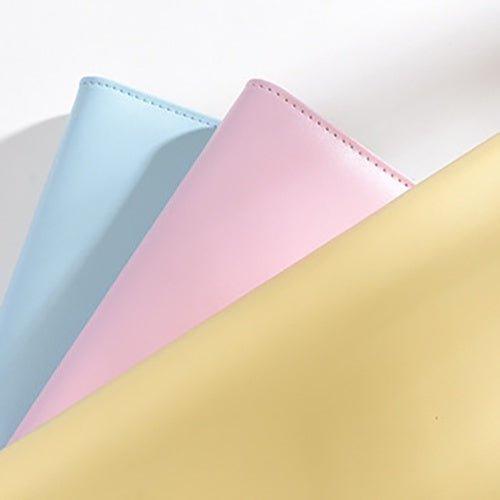 Korean stationery Macaron color loose-leaf handbook Girl heart Candy color Notebook Notepad loose-leaf book - CHL-STORE 