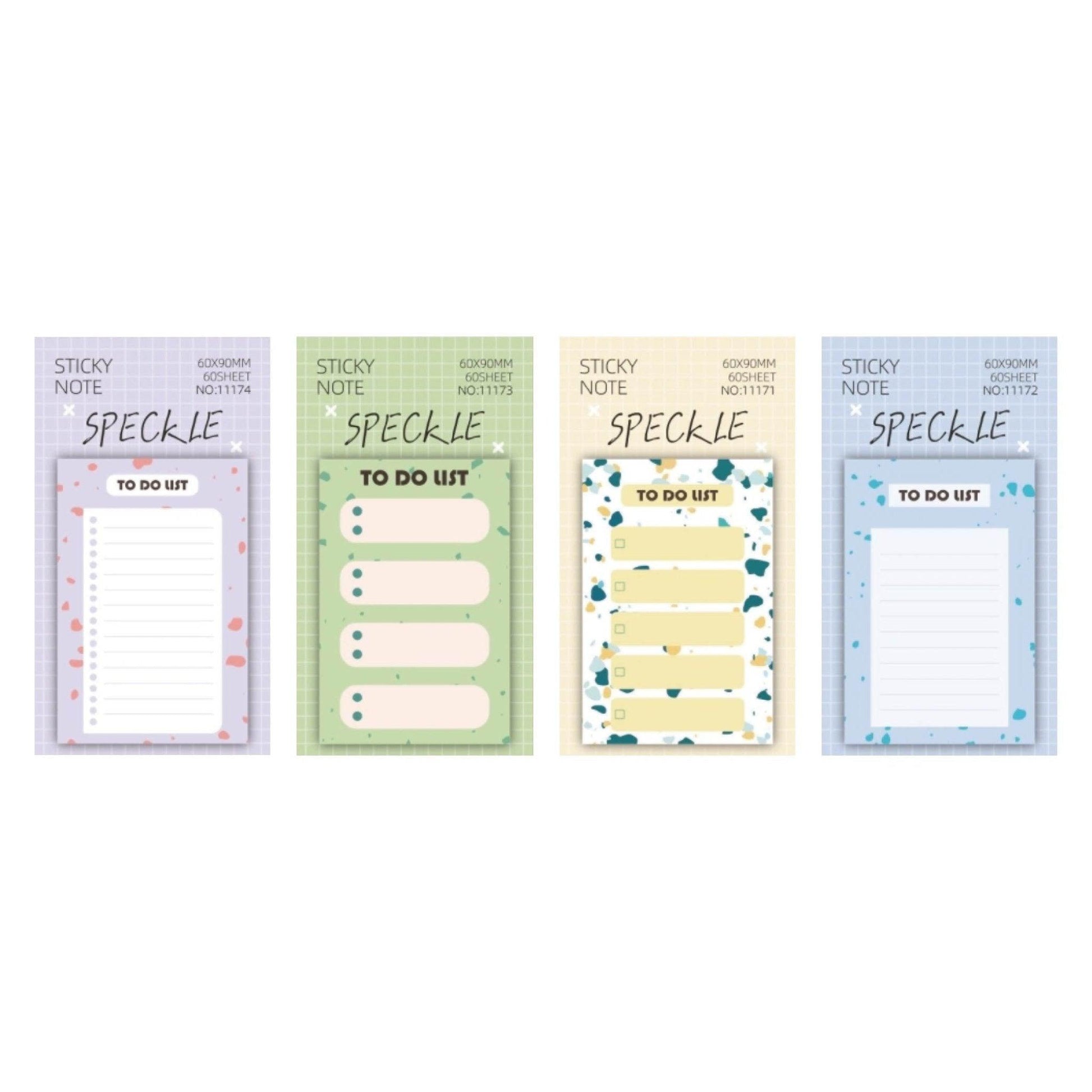 Korean Stationery Simple Cute Texture Memo Notes Grouper Pattern Series  NP-000146