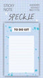 Korean Stationery Simple Cute Texture Memo Notes Grouper Pattern Series NP-000146 - CHL-STORE 