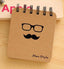 Korean stationery small and portable Mr. Beard coil notebook coil book notepad NP-030079 - CHL-STORE 