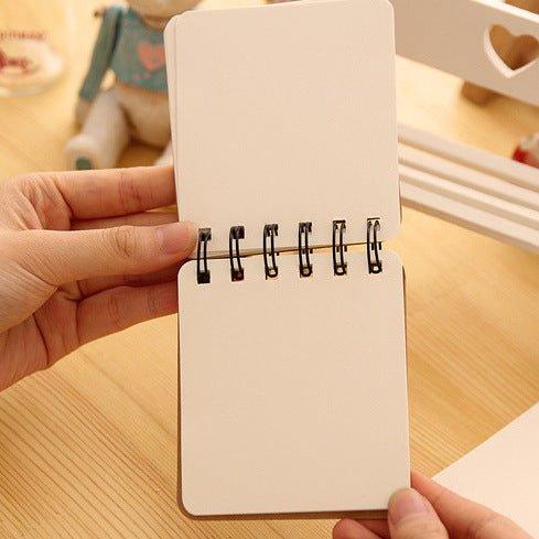 Korean stationery small and portable Mr. Beard coil notebook coil book notepad NP-030079 - CHL-STORE 