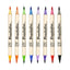 Kuretake double head marker water-based marker dark and light two-color MS-7700 - CHL-STORE 