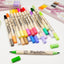 Kuretake water-based double-head marker six-color group marker bright color group pastel color group - CHL-STORE 