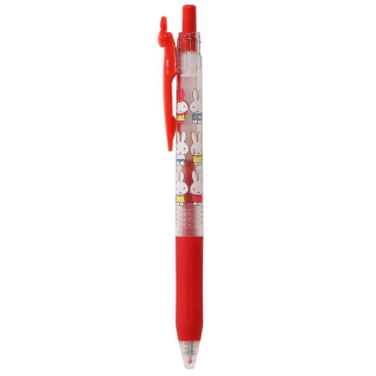 KUTSUWA x SARASA EB199 Clip MIFFY Rabbit Shape Pen Clip 0.4MM Gel Pen - CHL-STORE 