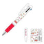 KUTSUWA x UNI jetstream 0.5mm Snoopy Miffy Rabbit 3-color oil-based pen multi-color pen - CHL-STORE 