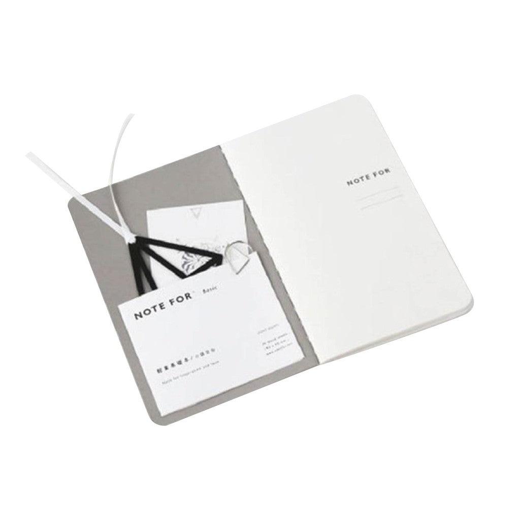 Letter Lovers Simple Muji Style Gray Tone Lightweight Blank Dot Matrix Horizontal Line Notebook B5 NP-HEZQI-307 - CHL-STORE 