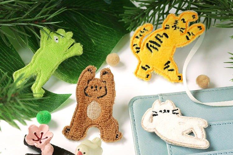 Letter Lovers Small Animals Breeder Collection Decorative Embroidery Stickers NP-000063 - CHL-STORE 