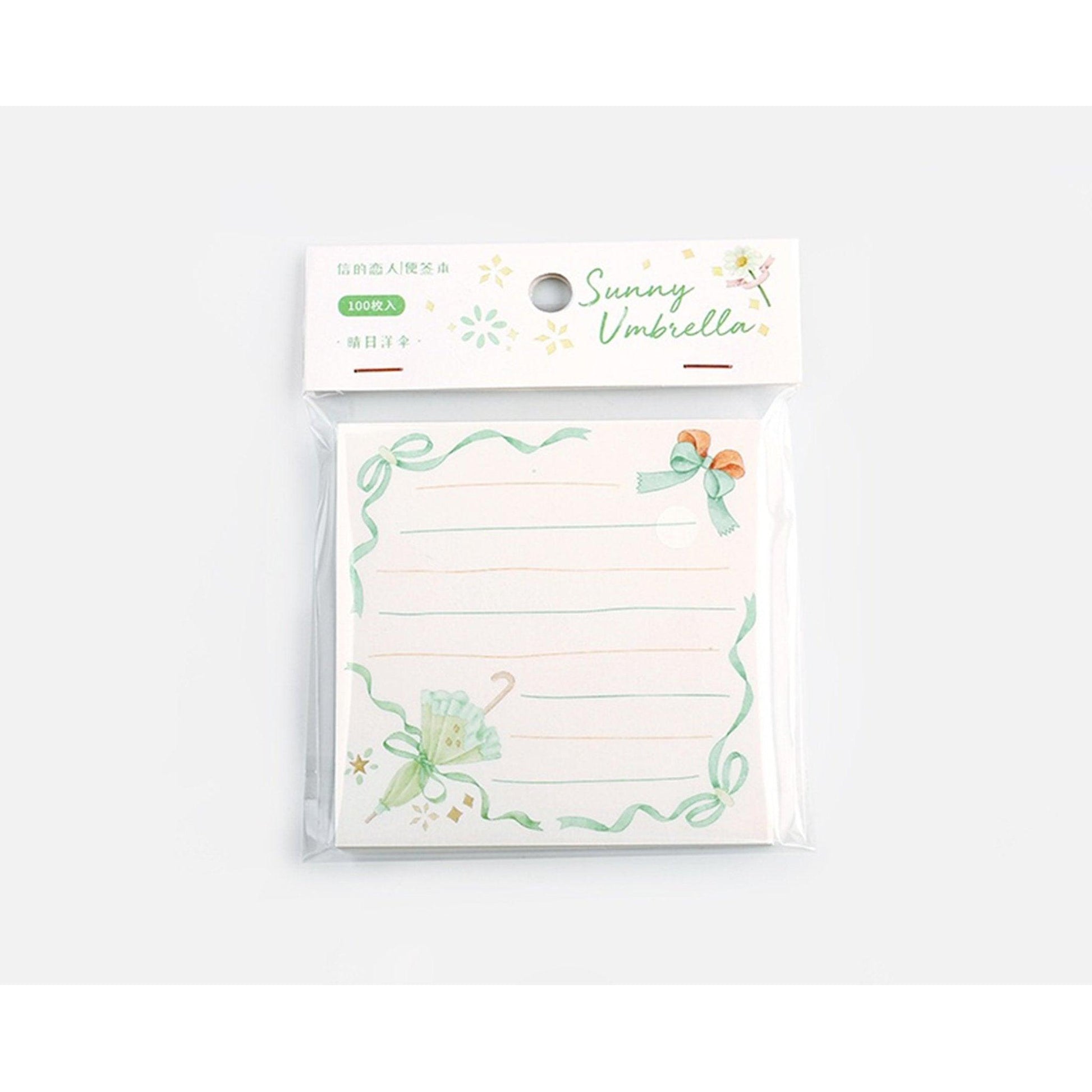 Letter Lovers Sweet Dreamland Series Square Notes Memo NP-030078 - CHL-STORE 
