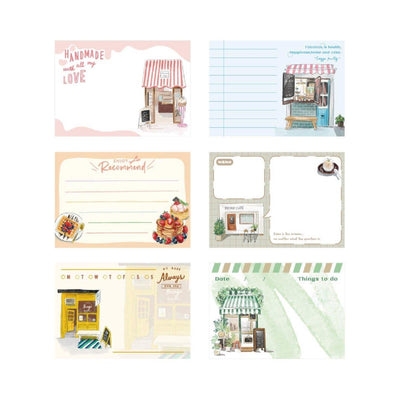 Letter Lovers Walking Doodle Series Japanese Hand-painted Groceries Notepad Notepad NP-030029 - CHL-STORE 