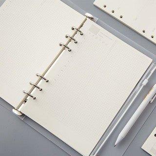Loose-leaf paper 4 holes notebook inner page paper replacement core A4 45 into NP-H7TIW-513 - CHL-STORE 