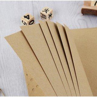 Loose-leaf Paper 6-hole Notebook Loose-leaf Book Grid Blank Horizontal Line Point Grid Inner Page A5 NP-H7TAF-501 NP-H7TAF-502 - CHL-STORE 