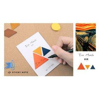 Lovers of Letters Artists Famous Paintings Geometric Modeling Series Sticky Notes Notes Notes NP-HEZQI-073 - CHL-STORE 