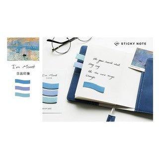 Lovers of Letters Artists Famous Paintings Geometric Modeling Series Sticky Notes Notes Notes NP-HEZQI-073 - CHL-STORE 