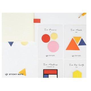 Lovers of Letters Artists Famous Paintings Geometric Modeling Series Sticky Notes Notes Notes NP-HEZQI-073 - CHL-STORE 