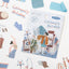 Lovers of Letters Daily Sticker Pack Character Sticker Pack Decorative Sticker Pack Quietly Walk Through the Seasons Series - CHL-STORE 