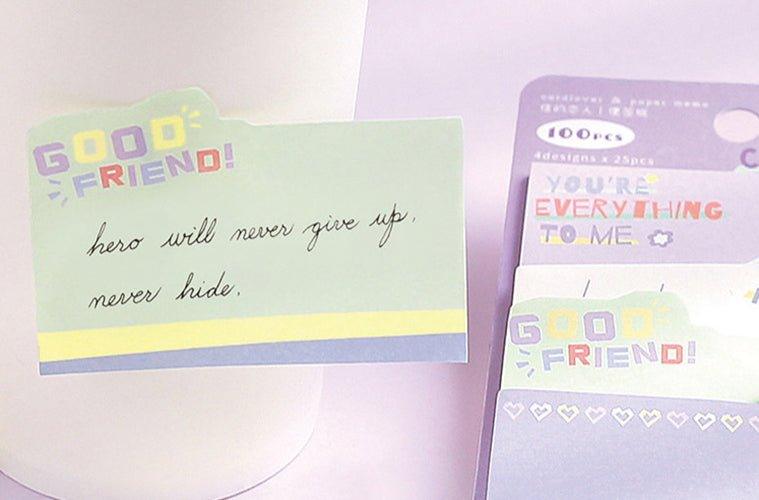 Lovers of Letters Scene Notes Colorful Series Notes Combinations Notepad NP-030027 - CHL-STORE 