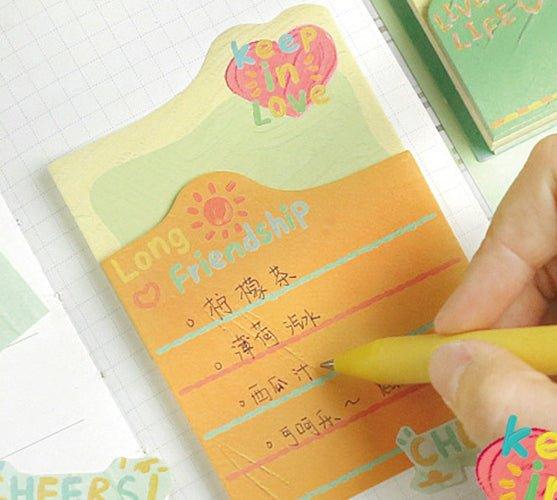 Lovers of Letters Scene Notes Colorful Series Notes Combinations Notepad NP-030027 - CHL-STORE 