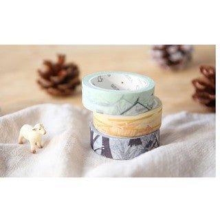 Lovers of Letters Wenqing Twenty-Four Solar Terms Season Weather Landscape Geometry Washi Tape Paper Tape NP-H7TAY-0280 - CHL-STORE 