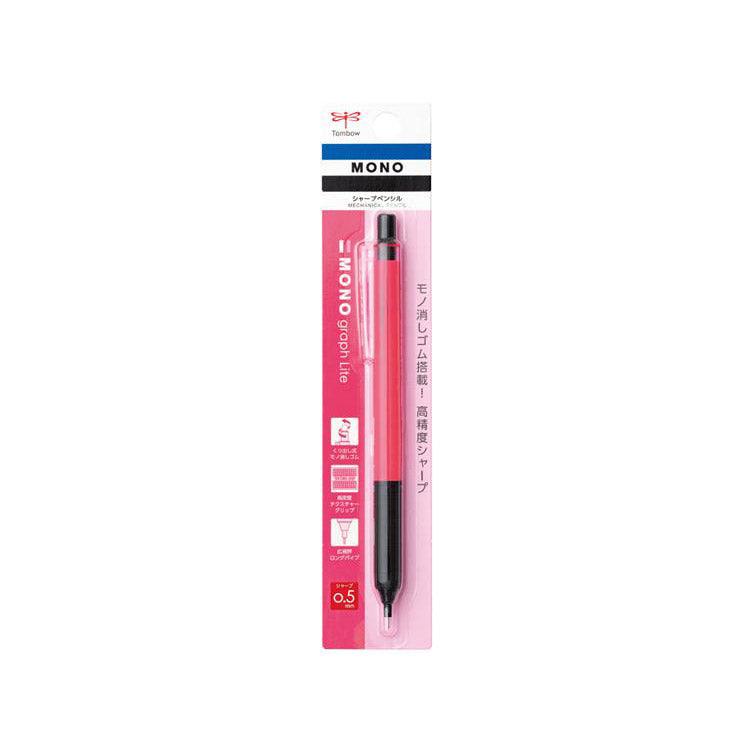 Tombow Mono Graph Mechanical Pencil 0.5mm Pastel Pink Color Barrel -   Denmark