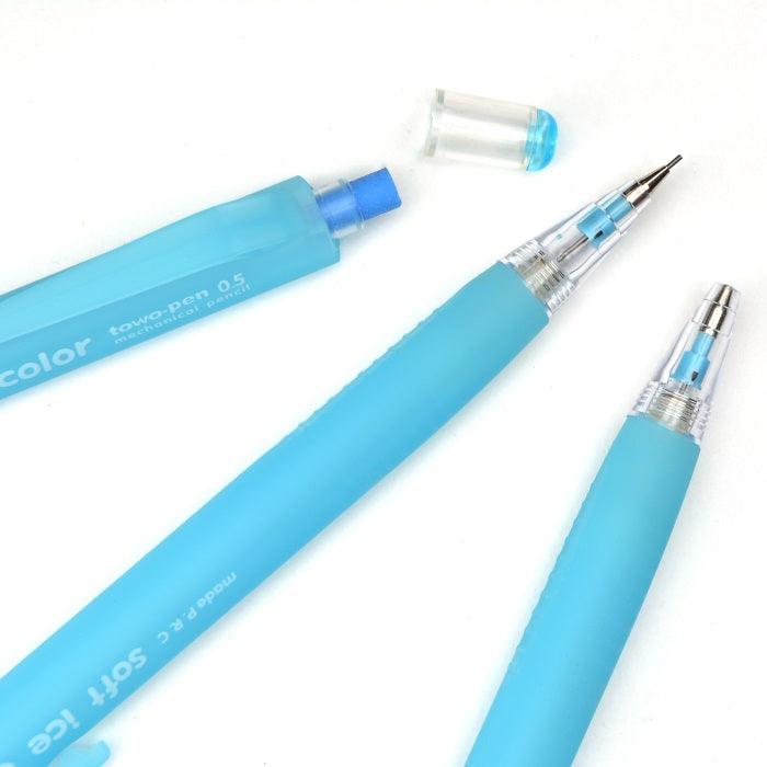 TOWO Triangular Mechanical Pencil, Candy Color, 0.5mm, Comfort Grip ...