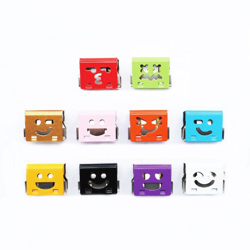 Metal clip TOWO smiling face cute expression office school student daily necessities L-30S-6 - CHL-STORE 
