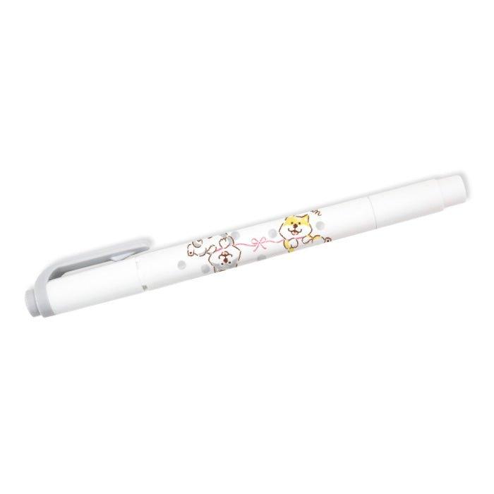 Shiba inu蛍光ペンマーカー かわいい二重端蛍光ペン – CHL-STORE