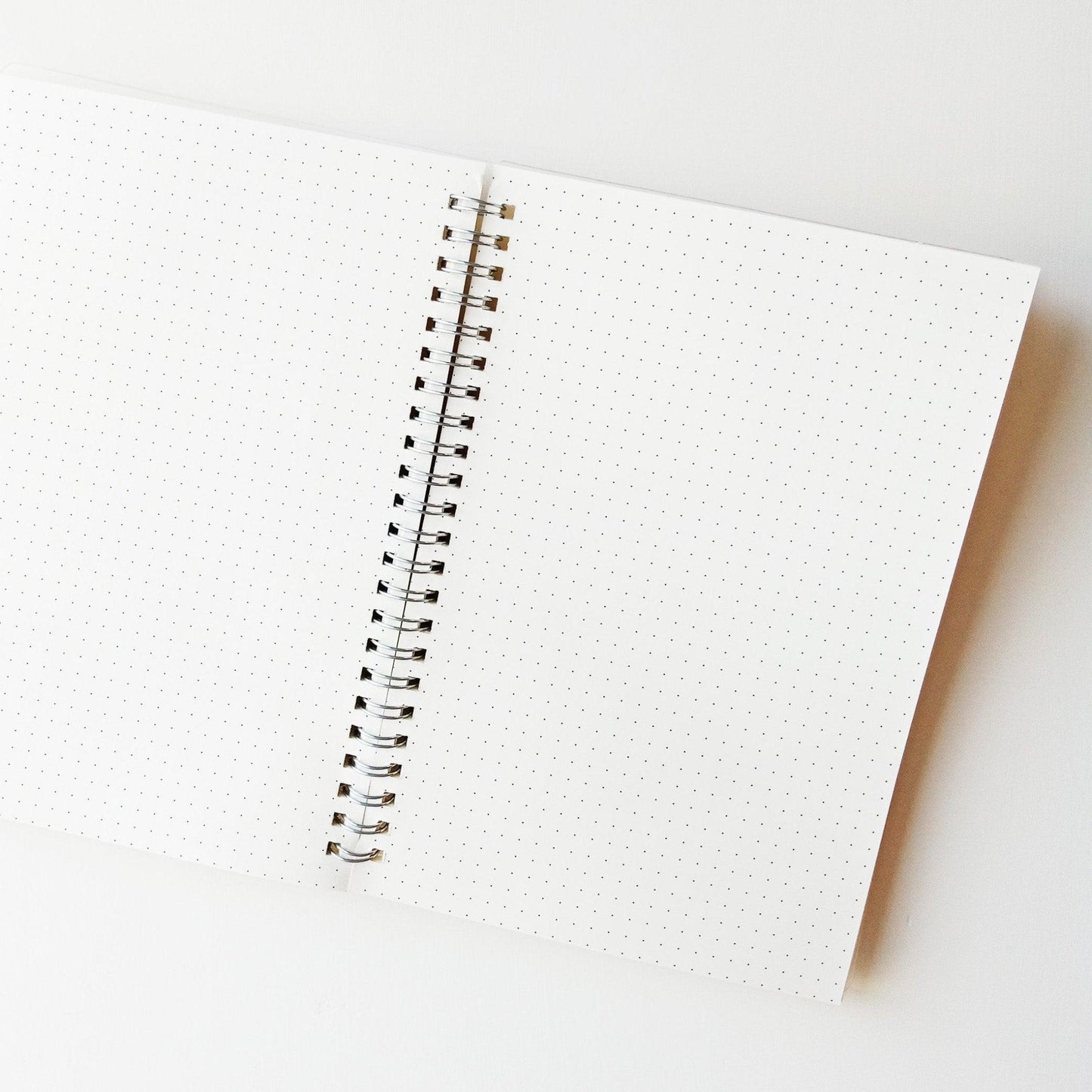 Minimalist style transparent loose-leaf book A5 dot matrix A5 dot A5 notebook loose-leaf book coil book diary note record message hand account plan frosted book - CHL-STORE 