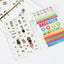 Miss Ann's hand-painted pencil style Dress up Decorative stickers NP-000137 - CHL-STORE 