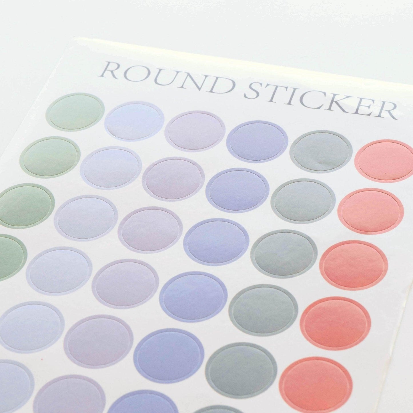 Moisturizing Morandi Color Dot Waterproof Sticker Sealing Sticker NP-000081 - CHL-STORE 