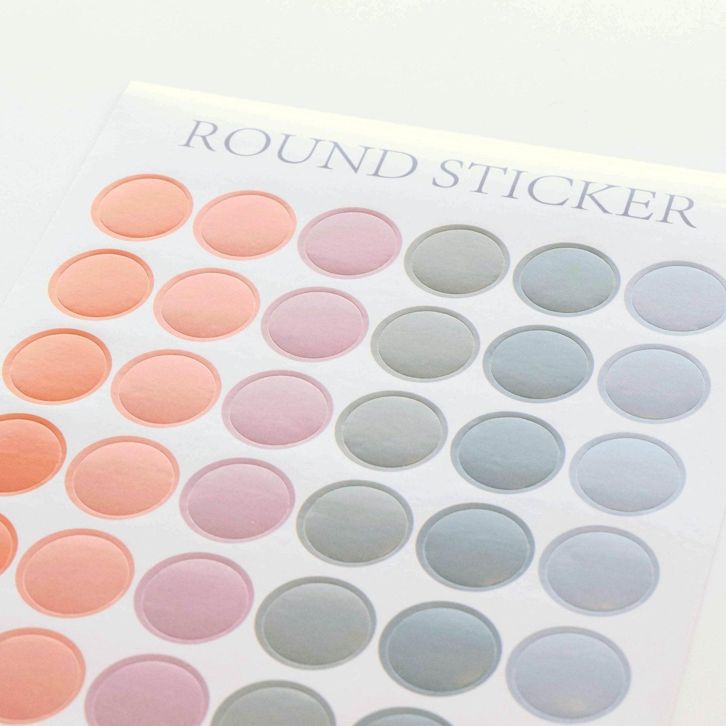 Moisturizing Morandi Color Dot Waterproof Sticker Sealing Sticker NP-000081 - CHL-STORE 