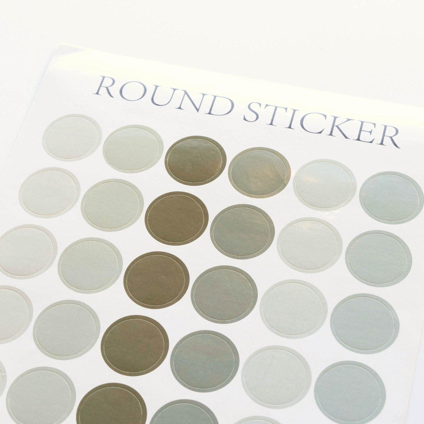 Moisturizing Morandi Color Dot Waterproof Sticker Sealing Sticker NP-000081 - CHL-STORE 