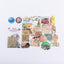 Momo and Paper Sticker Packs Time Fragments Series Retro PET Stickers Styling Stickers Retro Stickers Decorative Stickers - CHL-STORE 