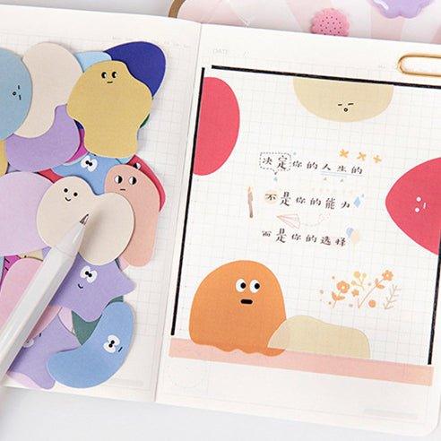 Momo jelly beans cute 46 pieces into stickers decorative stickers self-adhesive boxed stickers NP-000095 - CHL-STORE 