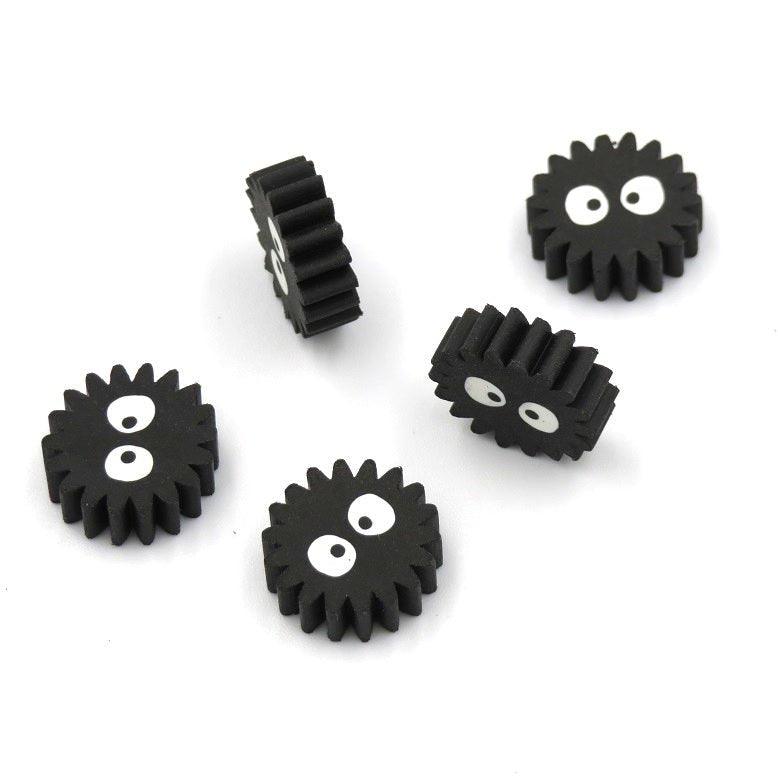 MOVIC 1221-13 My Neighbor Totoro Series Small Black Charcoal Canned Eraser Healing Eraser Modeling Eraser - CHL-STORE 