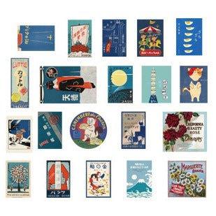 Japanese Retro Style Decorative Stickers - Vintage Charm for Crafting –  CHL-STORE
