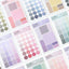 Multifunctional Color Label Sticker Japanese and Korean Handbook Color Label Sticker Decorative Sticker Round Square Marker Index Sticker Material Sticker Set - CHL-STORE 
