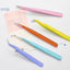 Multifunctional Stainless Steel Hand Tweezers Macaron Color Sticker Helper Model Sticker Clip Elbow Tip NP-090025 - CHL-STORE 