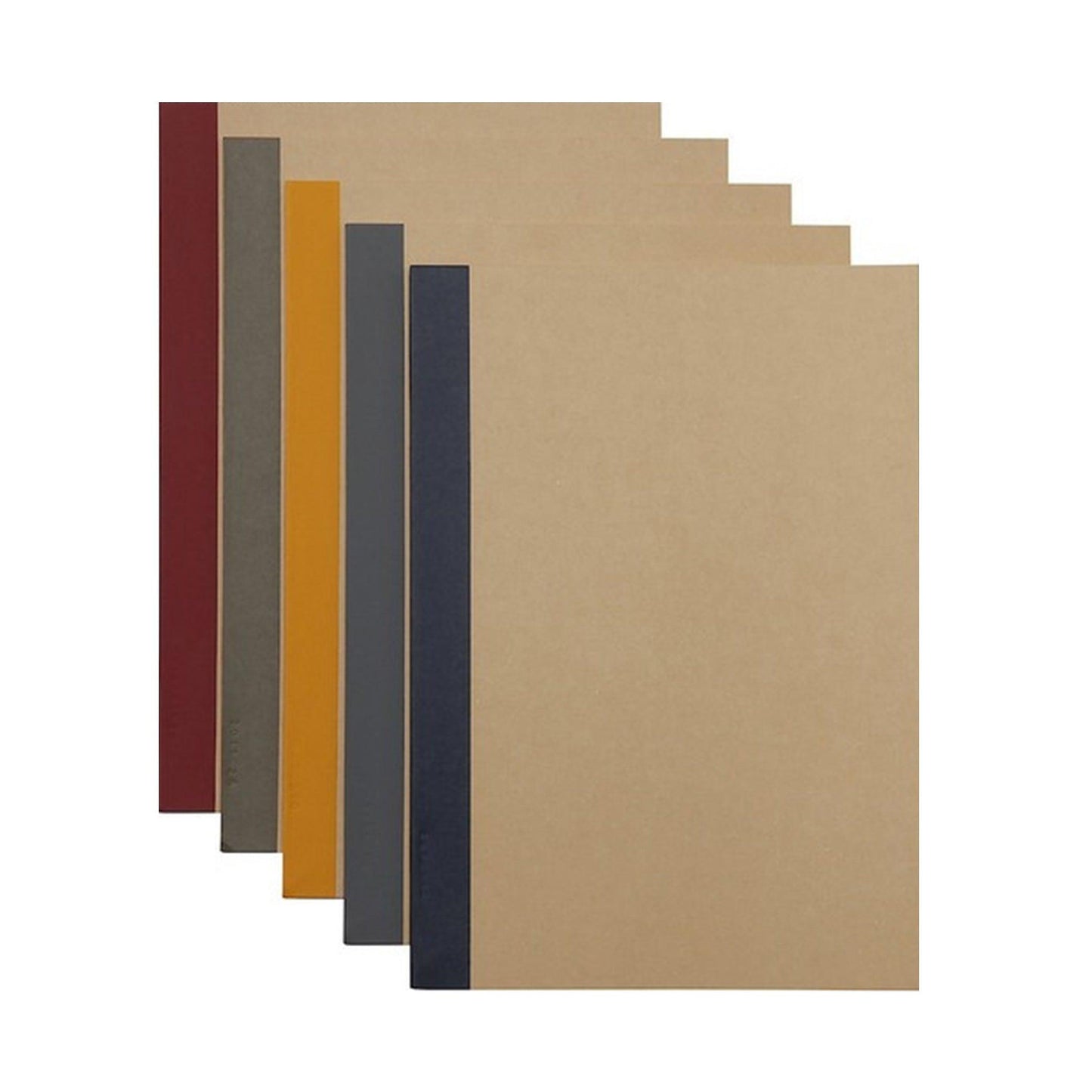 Notebook MUJI plain color 5 into the group not easy to see through B5 horizontal line note memo record environmental protection student school stationery office 76539636 - CHL-STORE 