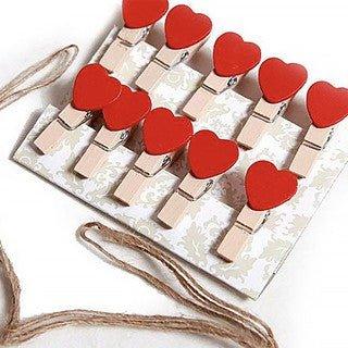 Original decoration cute color love log clip photo wall decoration clip NP-HEZA-903 - CHL-STORE 