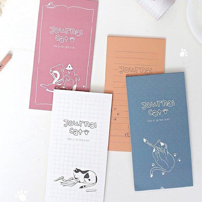 Original Letter Lover Morandi Color Meow Meow Notepad NP-H7TIY-302 - CHL-STORE 