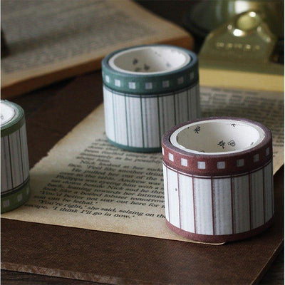 Original Morandi color washi tape label paper tape NP-HTERQ-001 - CHL-STORE 