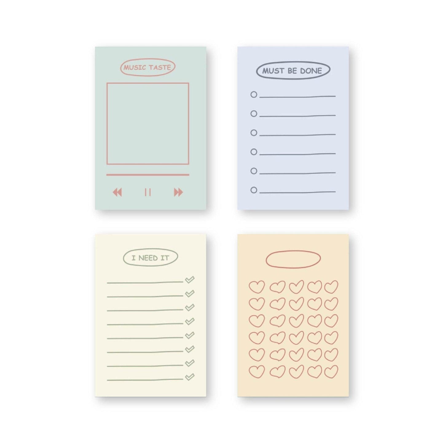 Original notes cute note pad creative n times stickers note paper NP-000112 - CHL-STORE 