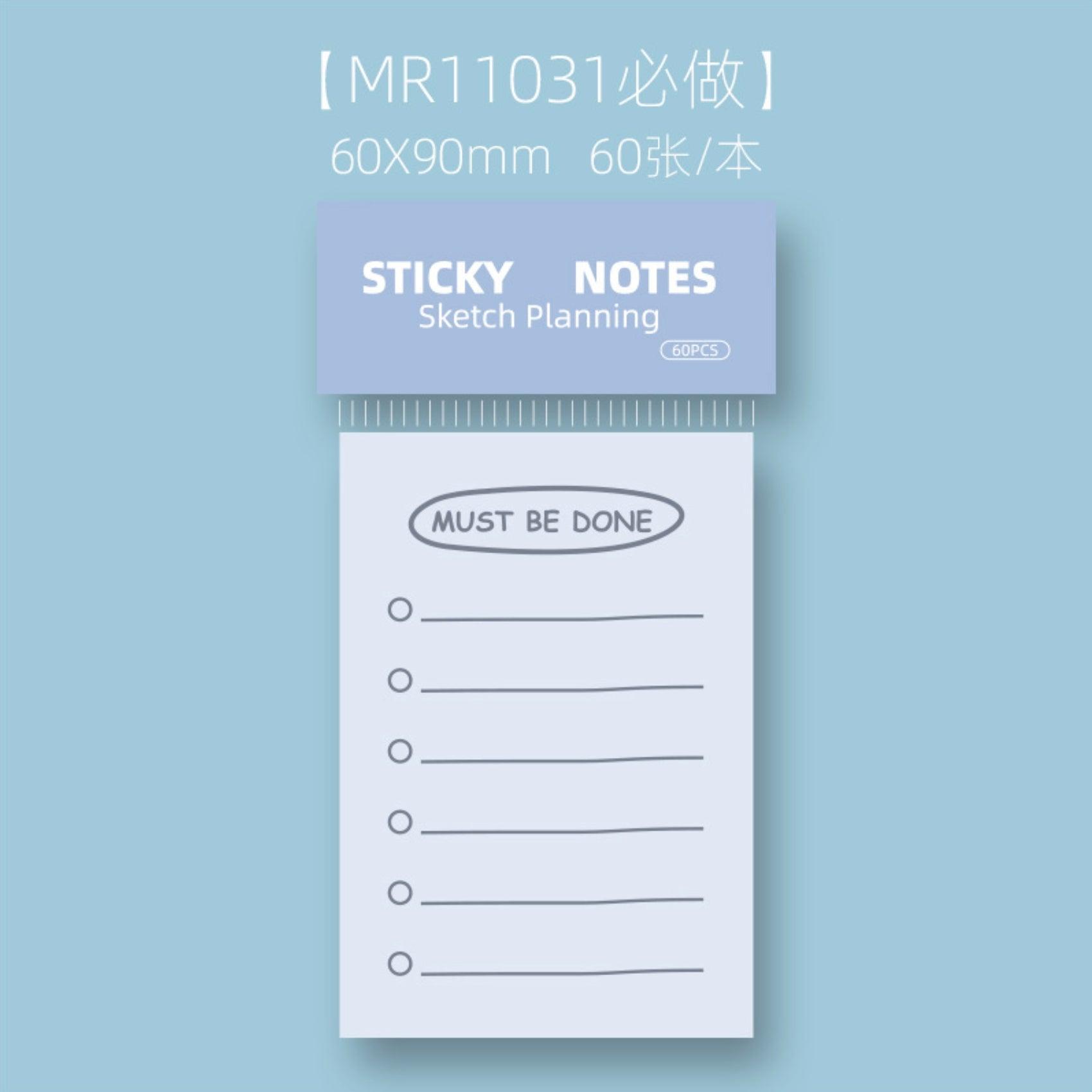 Original notes cute note pad creative n times stickers note paper NP-000112 - CHL-STORE 