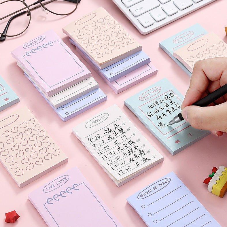 Original notes cute note pad creative n times stickers note paper NP-000112 - CHL-STORE 